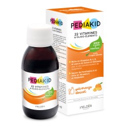 Pediakid 22 Vitamines & Oligo-éléments – Sirop 125 ml