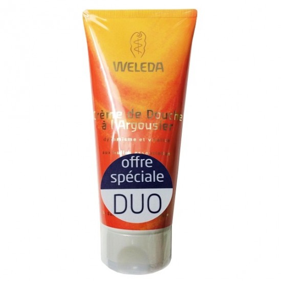 Weleda crème de douche à l'argousier duo de 2 x 200ml Weleda crème de douche à l'argousier duo de 2 x 200ml