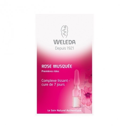 Weleda rose musquée complexe lissant cure de 7 Jours Weleda rose musquée complexe lissant cure de 7 Jours