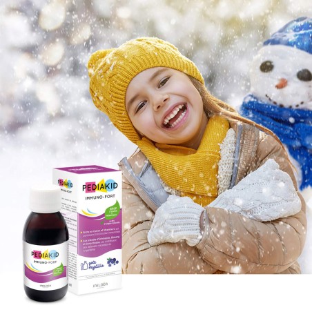 Pediakid Immuno-Fort Goût Myrtille Sirop – 125 ml