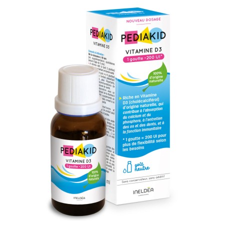 Pediakid Vitamine D3 200 UI – 20 ml