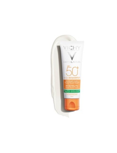 VICHY CAPITAL SOLEIL MATIFIANT 3-EN-1 SPF 50+
