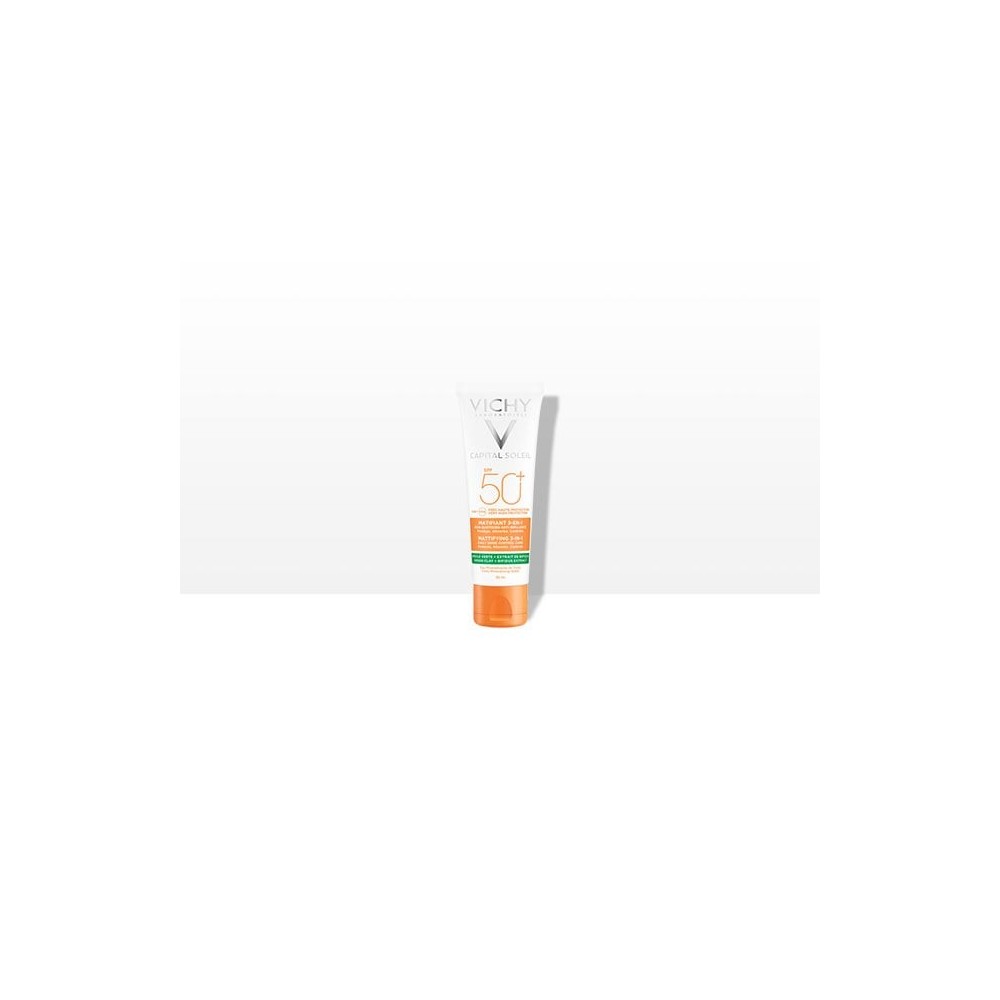 VICHY CAPITAL SOLEIL MATIFIANT 3-EN-1 SPF 50+