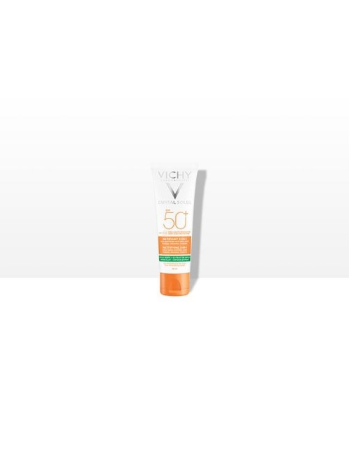 VICHY CAPITAL SOLEIL MATIFIANT 3-EN-1 SPF 50+