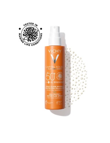 VICHY CAPITAL SOLEIL SPRAY FLUIDE INVISIBLE SPF 50+ (200 ml)