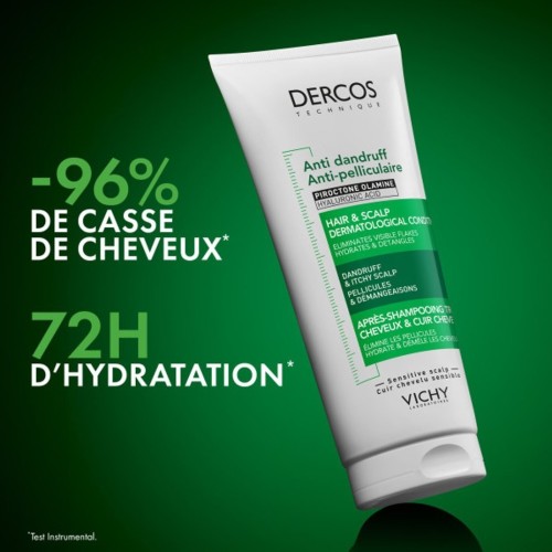 VICHY DERCOS Après-Shampooing Anti-Pelliculaire – 200 ml