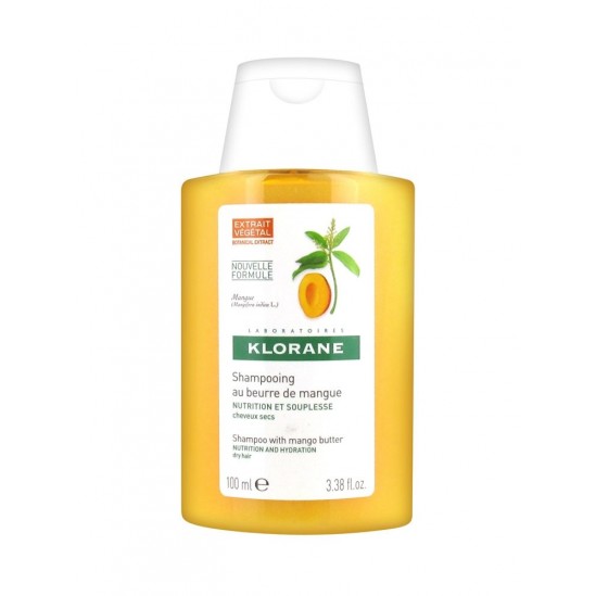 Klorane Shampooing au Beurre de Mangue 100 ml Klorane Shampooing au Beurre de Mangue 100 ml