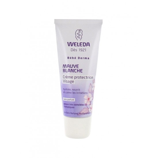 Weleda Bébé Derma Crème Protectrice Visage à la Mauve Blanche 50 ml Weleda Bébé Derma Crème Protectrice Visage à la Mauve Blanche 50 ml