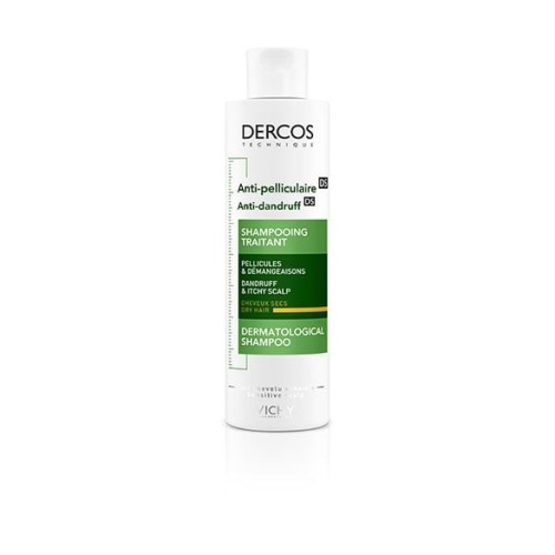 VICHY DERCOS Anti-Pelliculaire DS (Cheveux Secs) – 200 ml