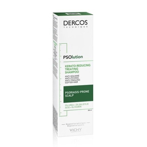 VICHY DERCOS PSolution Shampooing Traitant Kératoréducteur – 200 ml
