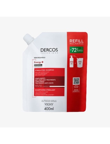 VICHY DERCOS Energy+ Eco-Recharge – 400 ml