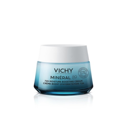 Vichy Minéral 89 Crème Booster d’Hydratation 72H Texture Légère 50 ml