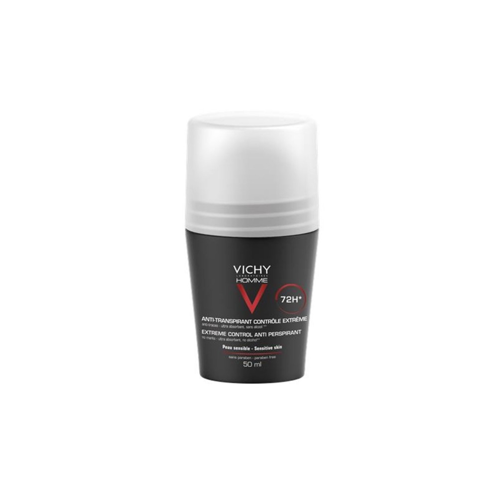 Vichy Homme Déodorant Anti-Transpirant 72H Roll-On 50 ml