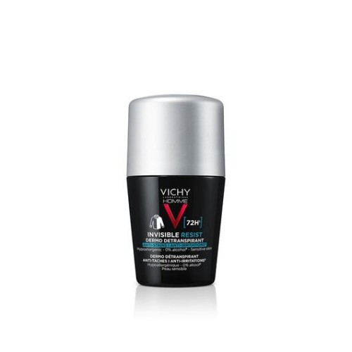 Vichy Homme Détranspirant Invisible Protect 72H Roll-On 50 ml
