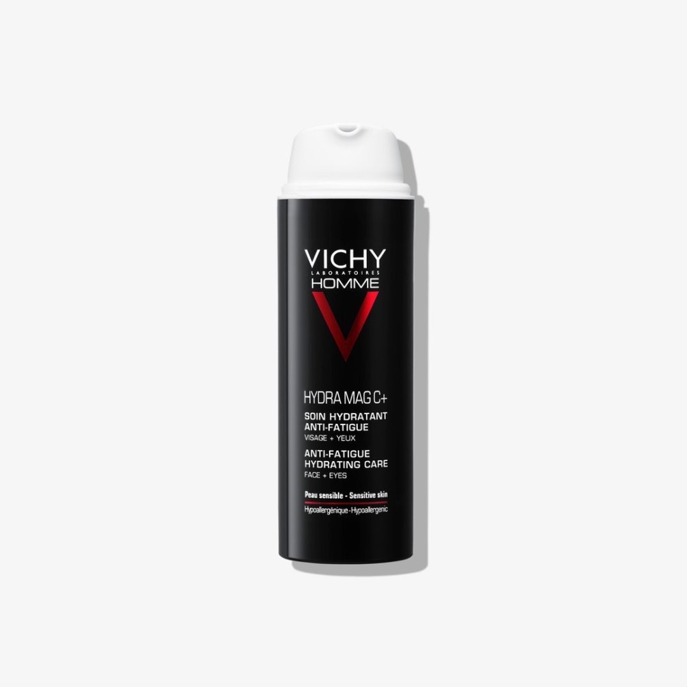 Vichy Homme Hydra Mag C+ Soin Hydratant Anti-Fatigue Visage & Yeux 50 ml