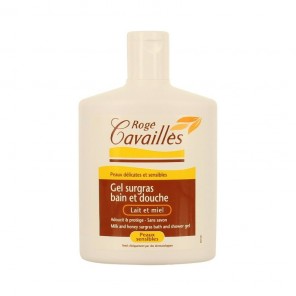 Rogé Cavaillès Gel surgras bain et douche Lait et Miel 300ml
