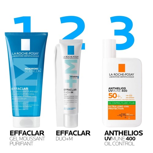 La Roche-Posay Effaclar Gel Moussant Purifiant Peaux Grasses Sensibles 200 ml
