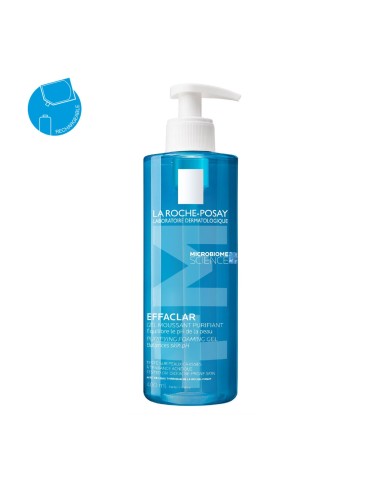 La Roche-Posay Effaclar Gel Moussant Purifiant Peaux Grasses Sensibles 400 ml
