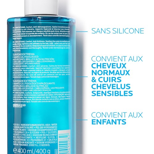 La Roche-Posay Kerium Doux Extrême Shampooing Physiologique 400 ml