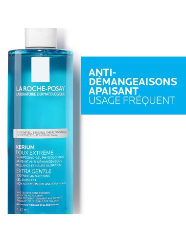 La Roche-Posay Kerium Doux Extrême Shampooing Physiologique 400 ml