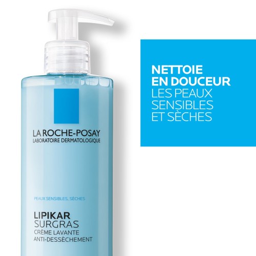 La Roche-Posay Lipikar Surgras Liquide Flacon Pompe 400 ml