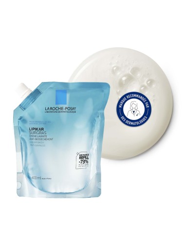 La Roche-Posay Lipikar Surgras Liquide Éco-Recharge 400 ml