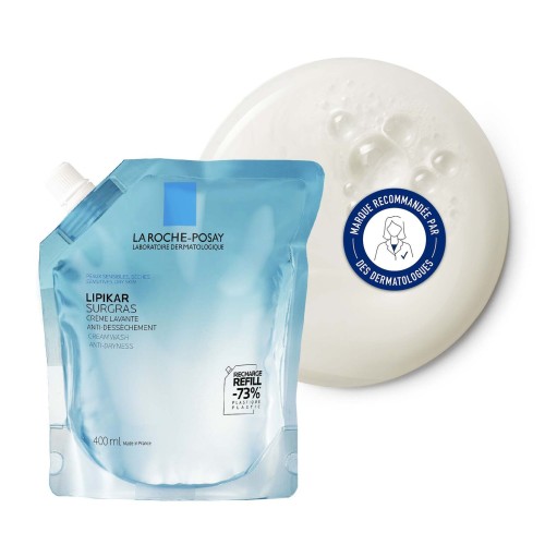 La Roche-Posay Lipikar Surgras Liquide Éco-Recharge 400 ml