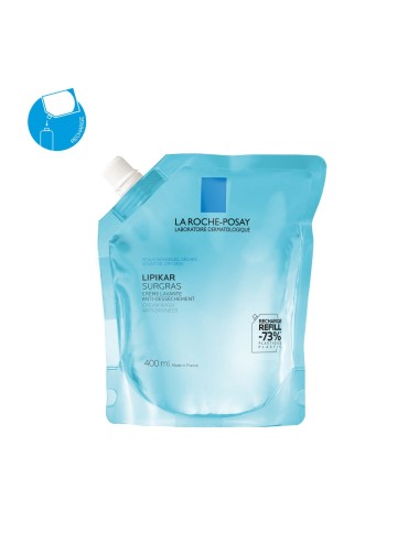 La Roche-Posay Lipikar Surgras Liquide Éco-Recharge 400 ml