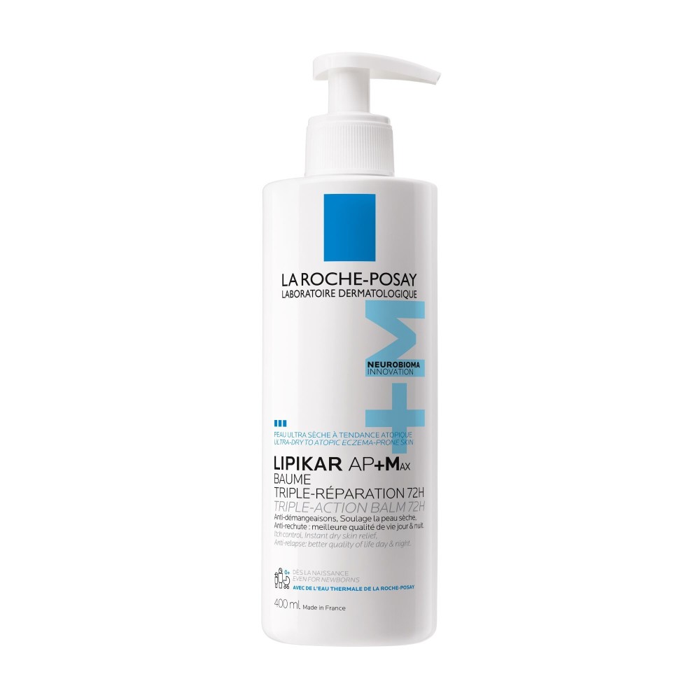 La Roche-Posay Lipikar Baume AP+M – Flacon Pompe 400 ml