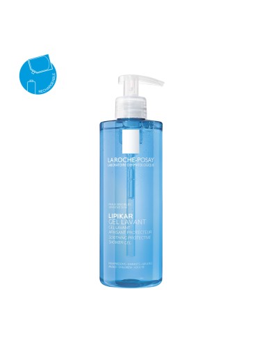 La Roche-Posay Lipikar Gel Lavant – Flacon Pompe 400 ml