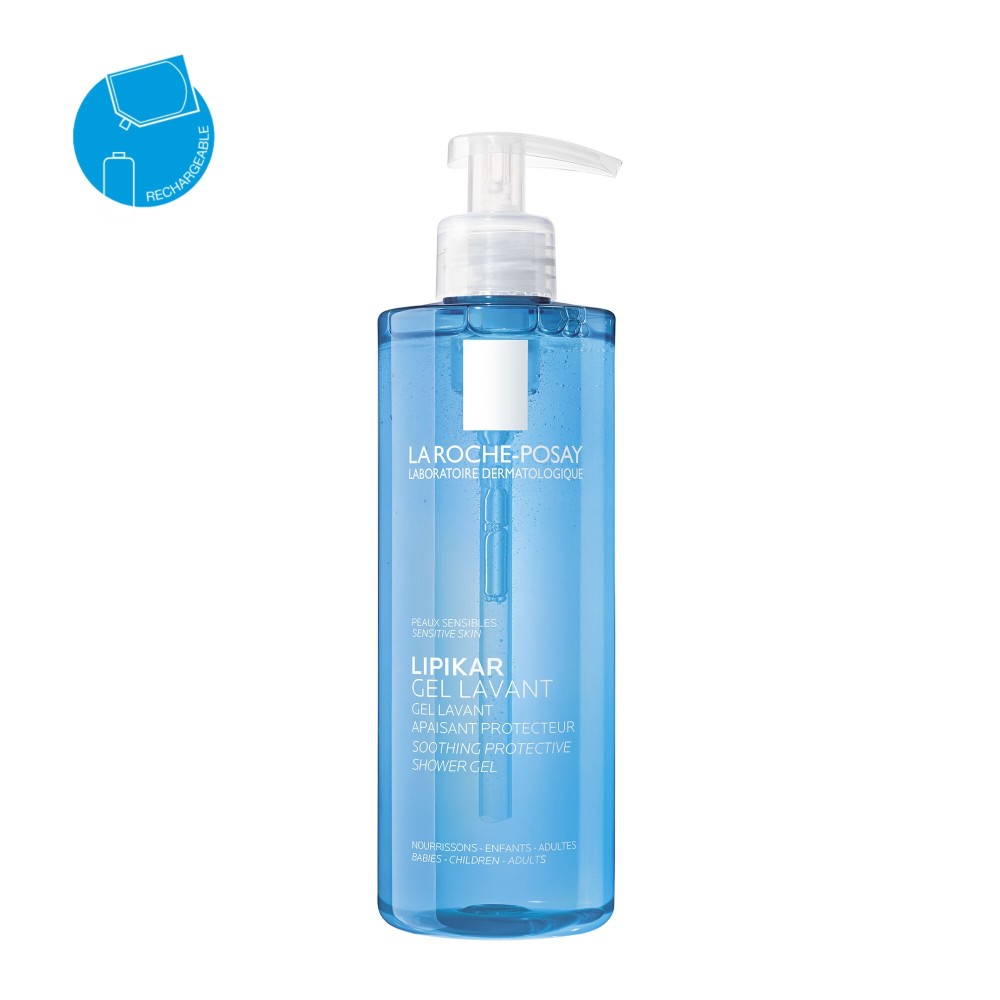 La Roche-Posay Lipikar Gel Lavant – Flacon Pompe 400 ml