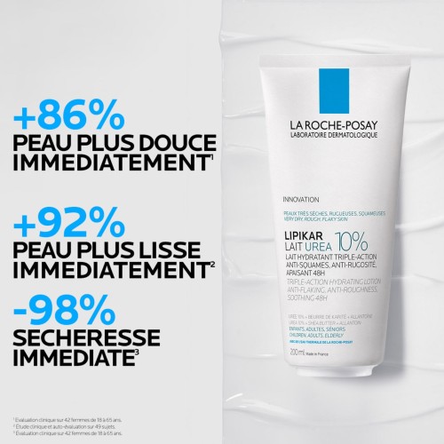 La Roche-Posay Lipikar Lait Urée 10% – Tube 200 ml