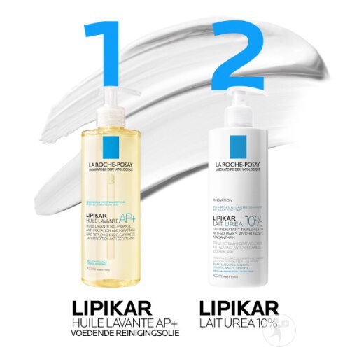 La Roche-Posay Lipikar Lait Urée 10% – Flacon Pompe 400 ml
