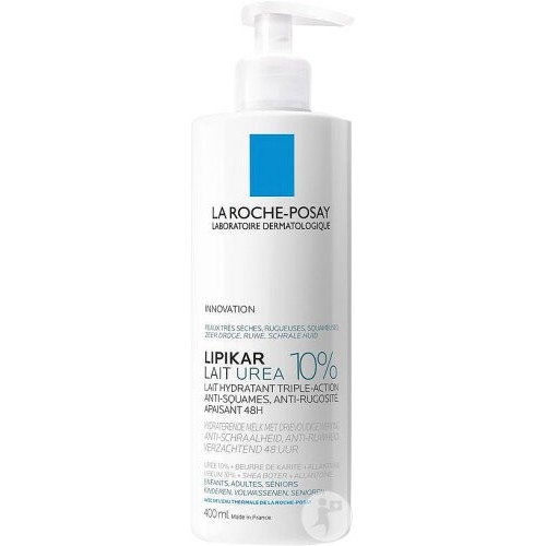 La Roche-Posay Lipikar Lait Urée 10% – Flacon Pompe 400 ml