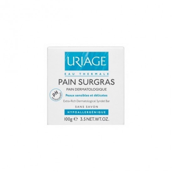 Uriage pain surgras dermatologique 100gr Uriage pain surgras dermatologique 100gr