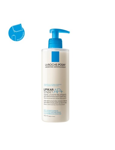 La Roche-Posay Lipikar Syndet AP+ – Flacon Pompe 400 ml
