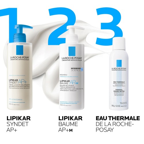 La Roche-Posay Lipikar Syndet AP+ – Flacon Pompe 400 ml