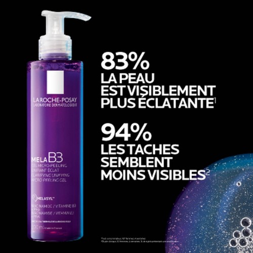 La Roche-Posay Mela B3 Cleanser Gel Micro-Peeling Unifiant – 200 ml