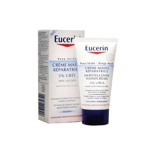 Eucerin Crème Mains Réparatrice 5% Urée 75ml Eucerin Crème Mains Réparatrice 5% Urée 75ml