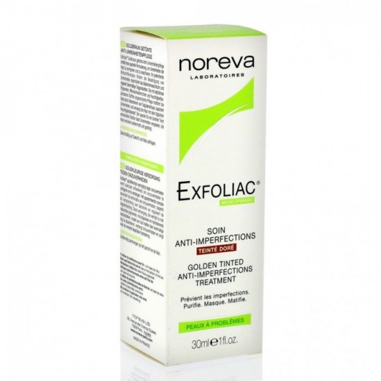 Exfoliac Soin Anti-Imperfections Teinté Doré 30 ml Exfoliac Soin Anti-Imperfections Teinté Doré 30 ml