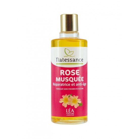 Natessance Huile Rose Musquée Réparatrice Et Anti-Âge 100ml Natessance Huile Rose Musquée Réparatrice Et Anti-Âge 100ml