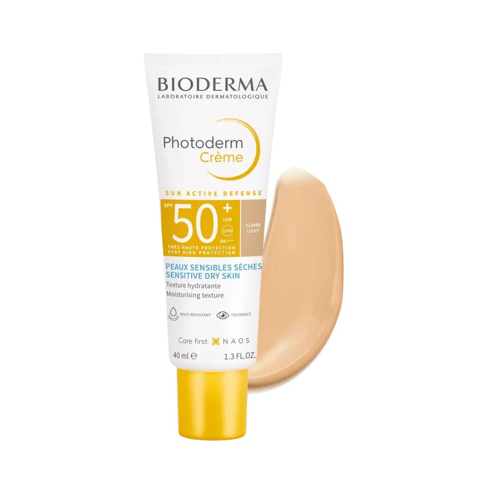 Bioderma Photoderm Crème SPF50+ Claire Très Haute Protection Hydratante 40 ml