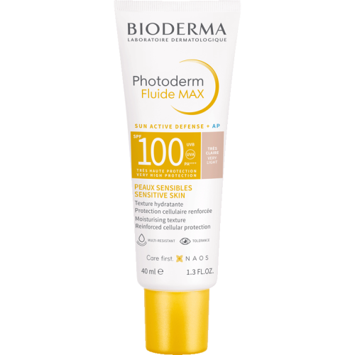Bioderma Photoderm Fluide Max SPF100 Très Claire Protection Extrême 40 ml