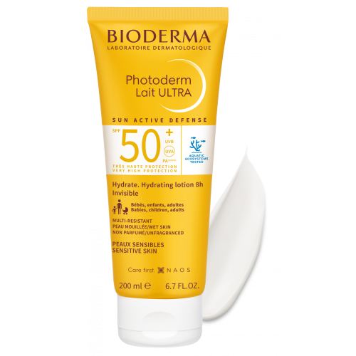 Bioderma Photoderm Lait Ultra SPF50+ Très Haute Protection Hydratante 200 ml
