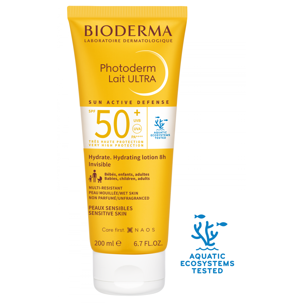 Bioderma Photoderm Lait Ultra SPF50+ Très Haute Protection Hydratante 200 ml