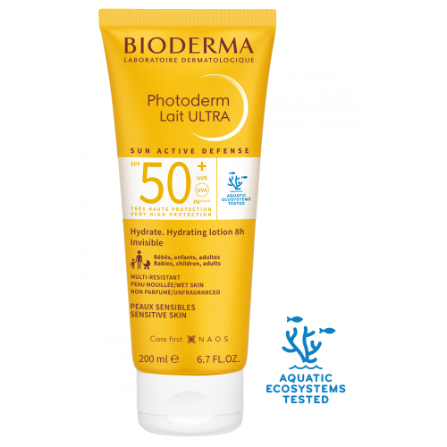 Bioderma Photoderm Lait Ultra SPF50+ Très Haute Protection Hydratante 200 ml