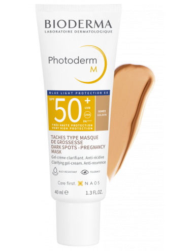 Bioderma Photoderm M SPF50+ Dorée Soin Anti-Taches Protecteur 40 ml