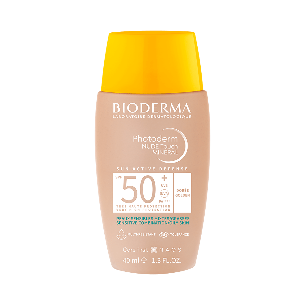 Bioderma Photoderm Nude Touch SPF50+ Dorée Perfecteur Matifiant 40 ml