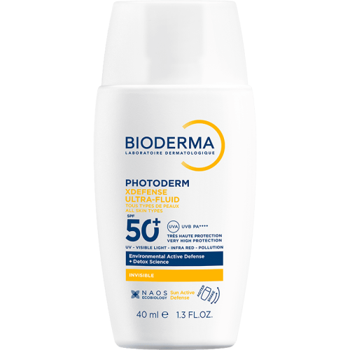 Bioderma Photoderm XDefense Ultrafluid SPF50+ Très Haute Protection Invisible 40 ml