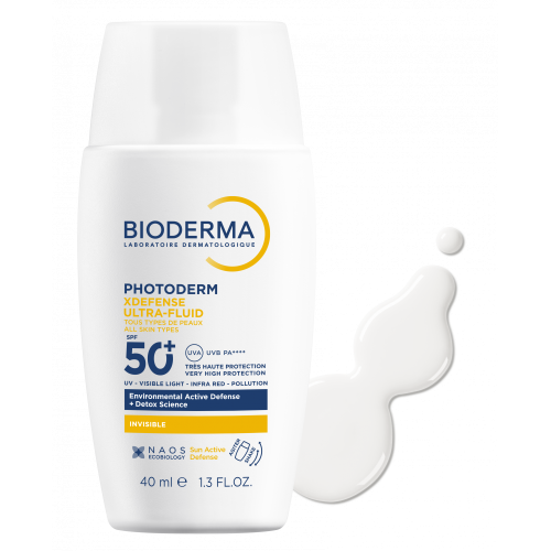 Bioderma Photoderm XDefense Ultrafluid SPF50+ Très Haute Protection Invisible 40 ml